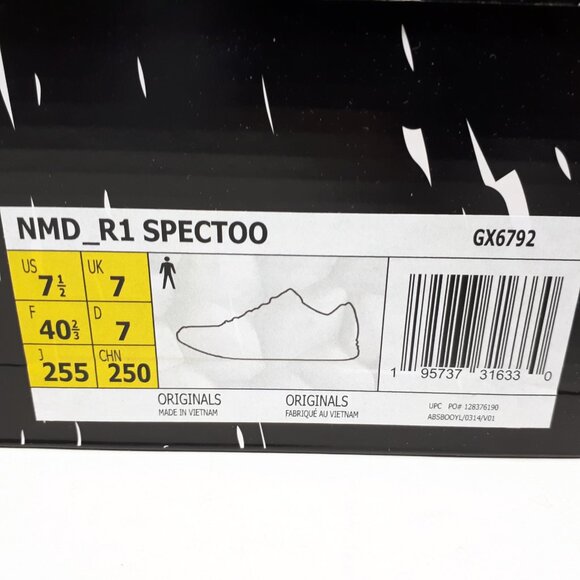 Adidas Star Wars NMD R1 Spectoo Bossk Original Casual Shoe Sneaker Mens Size 7.5 - Picture 10 of 12